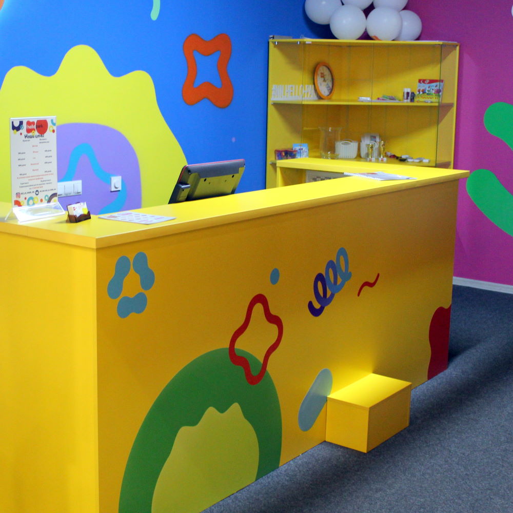 Мебель для детского центра "HelloPark"